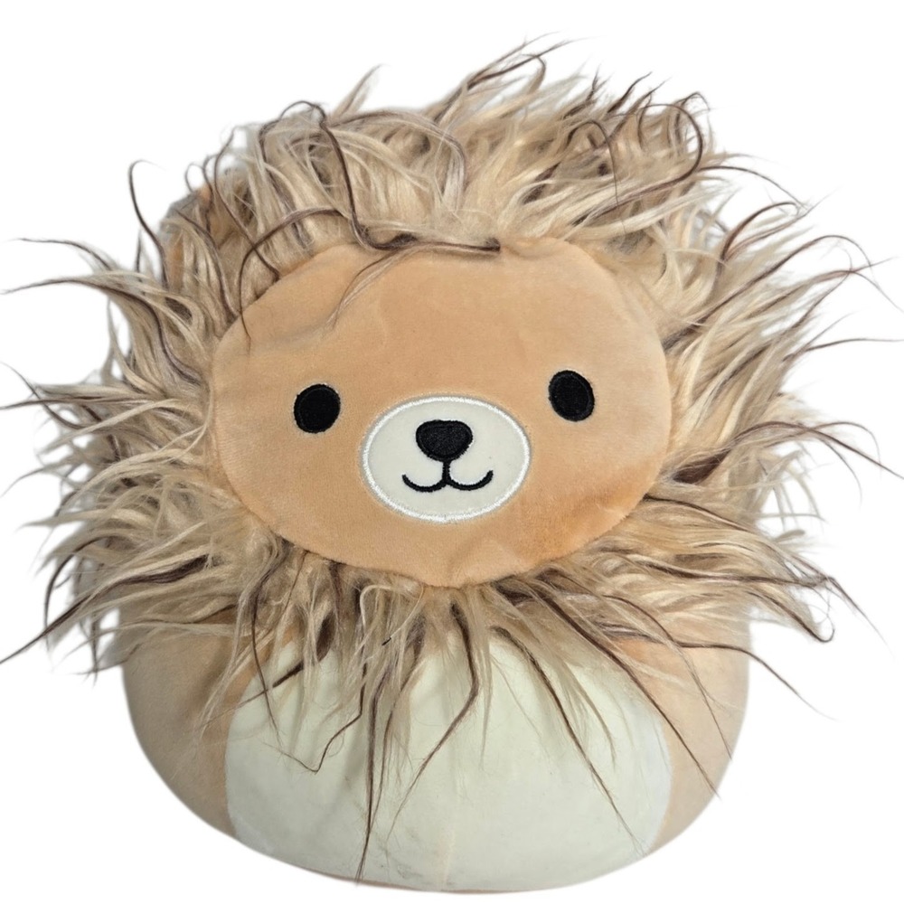 Kellytoy Squishmallows Francis Lion 8" Plush Kawaii Whimsical Zoo Big Cat Toy